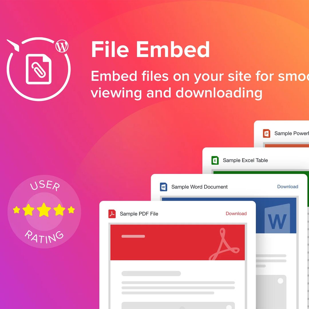 WordPress File Embed - Viewer Plugin
